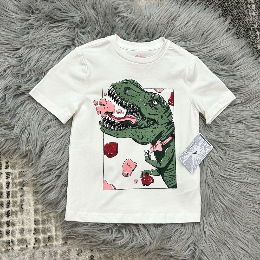 Tommy Bahama‎ Kids Conversation Hearts Chomp Attack T Size XS(4)
